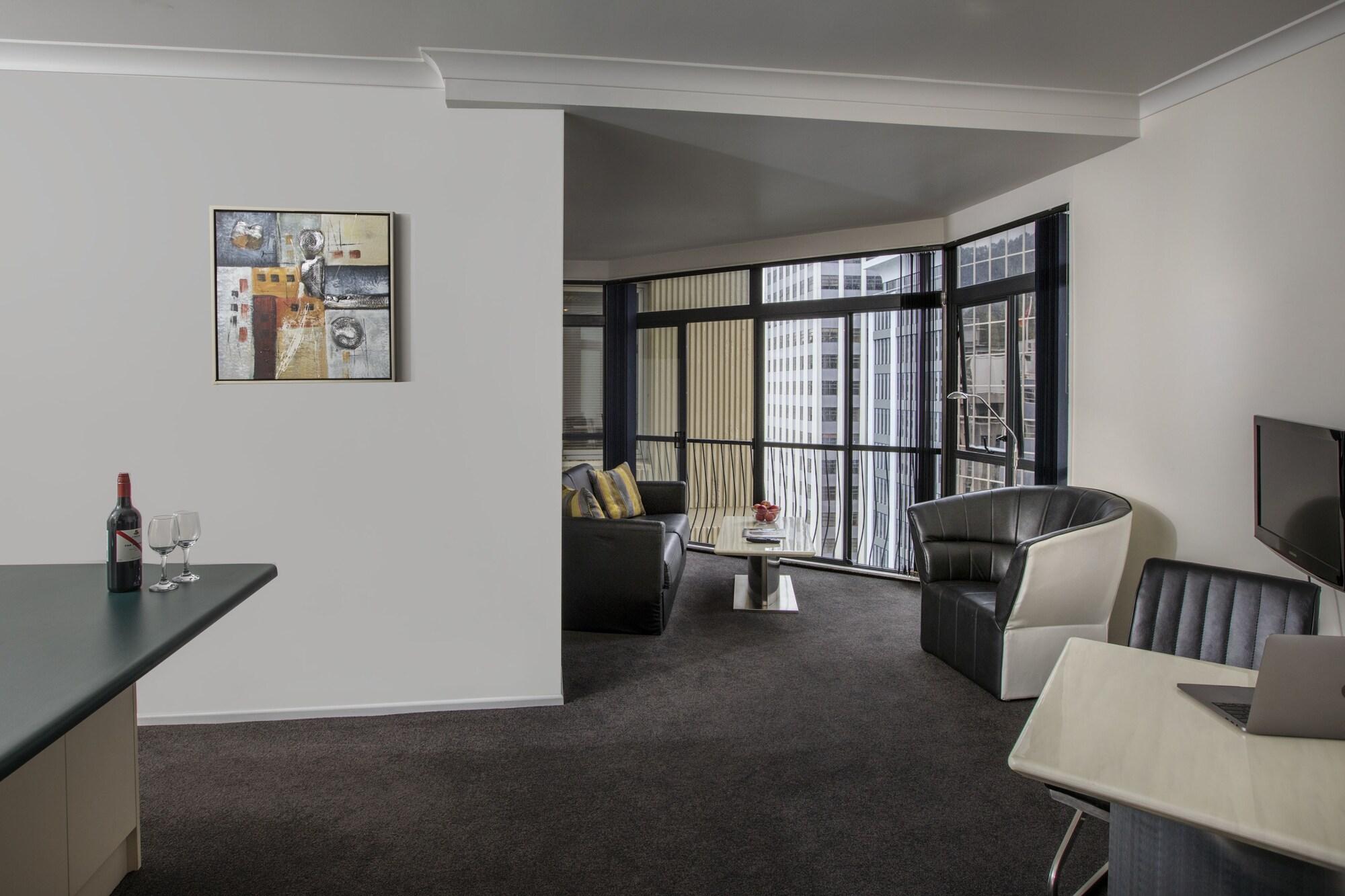 Quest On The Terrace Serviced Apartments Wellington Esterno foto