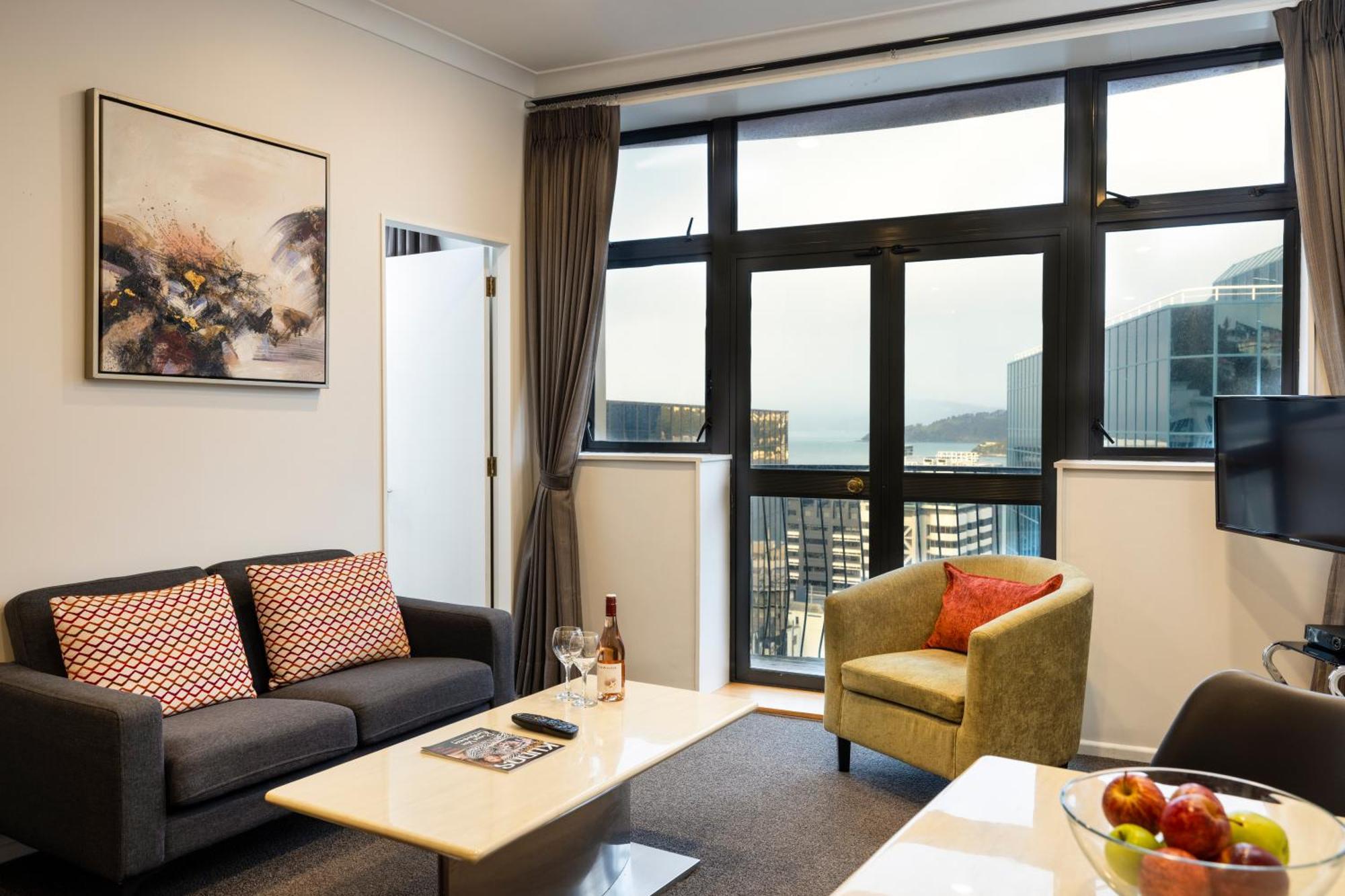 Quest On The Terrace Serviced Apartments Wellington Esterno foto