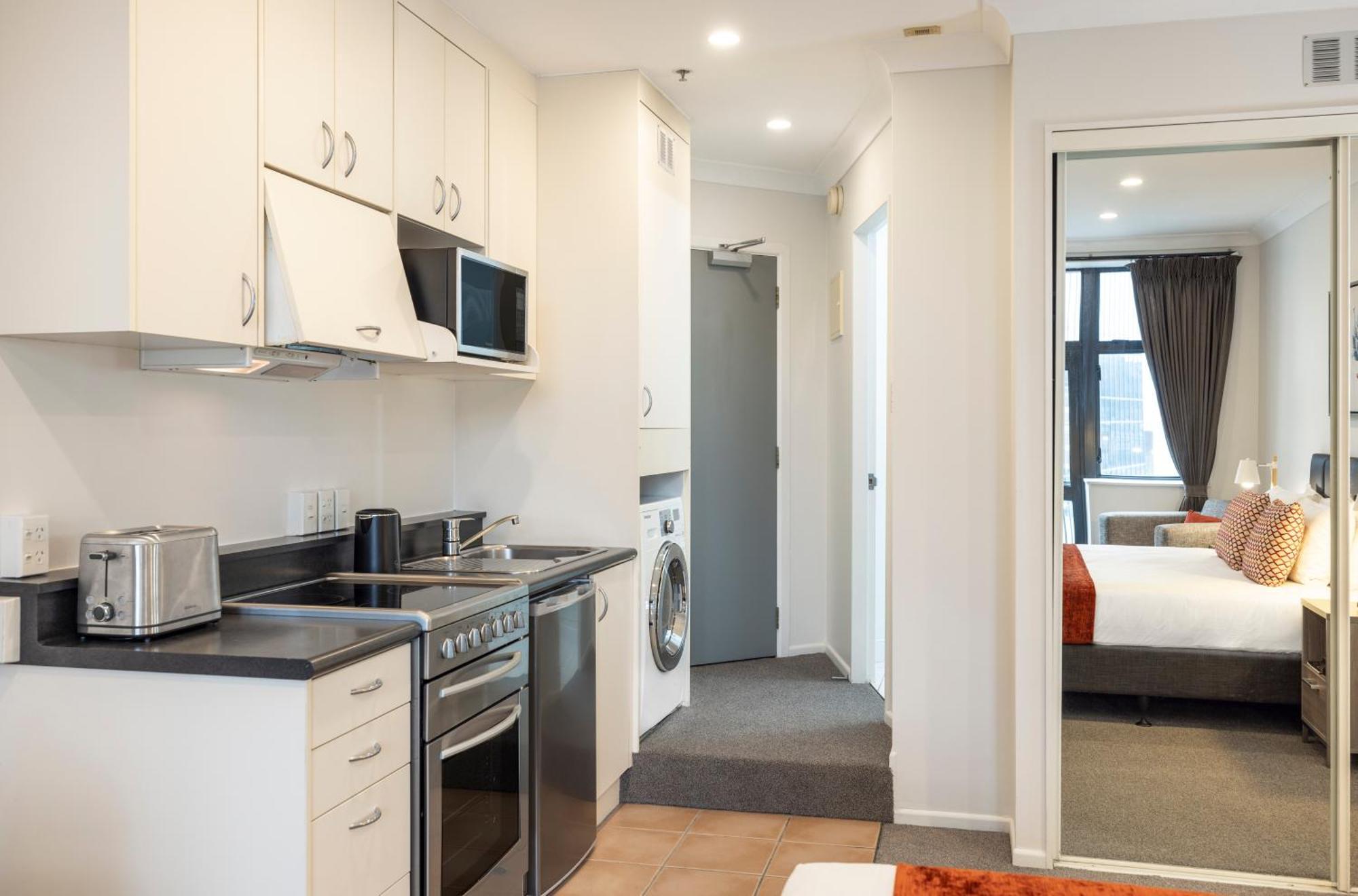 Quest On The Terrace Serviced Apartments Wellington Esterno foto