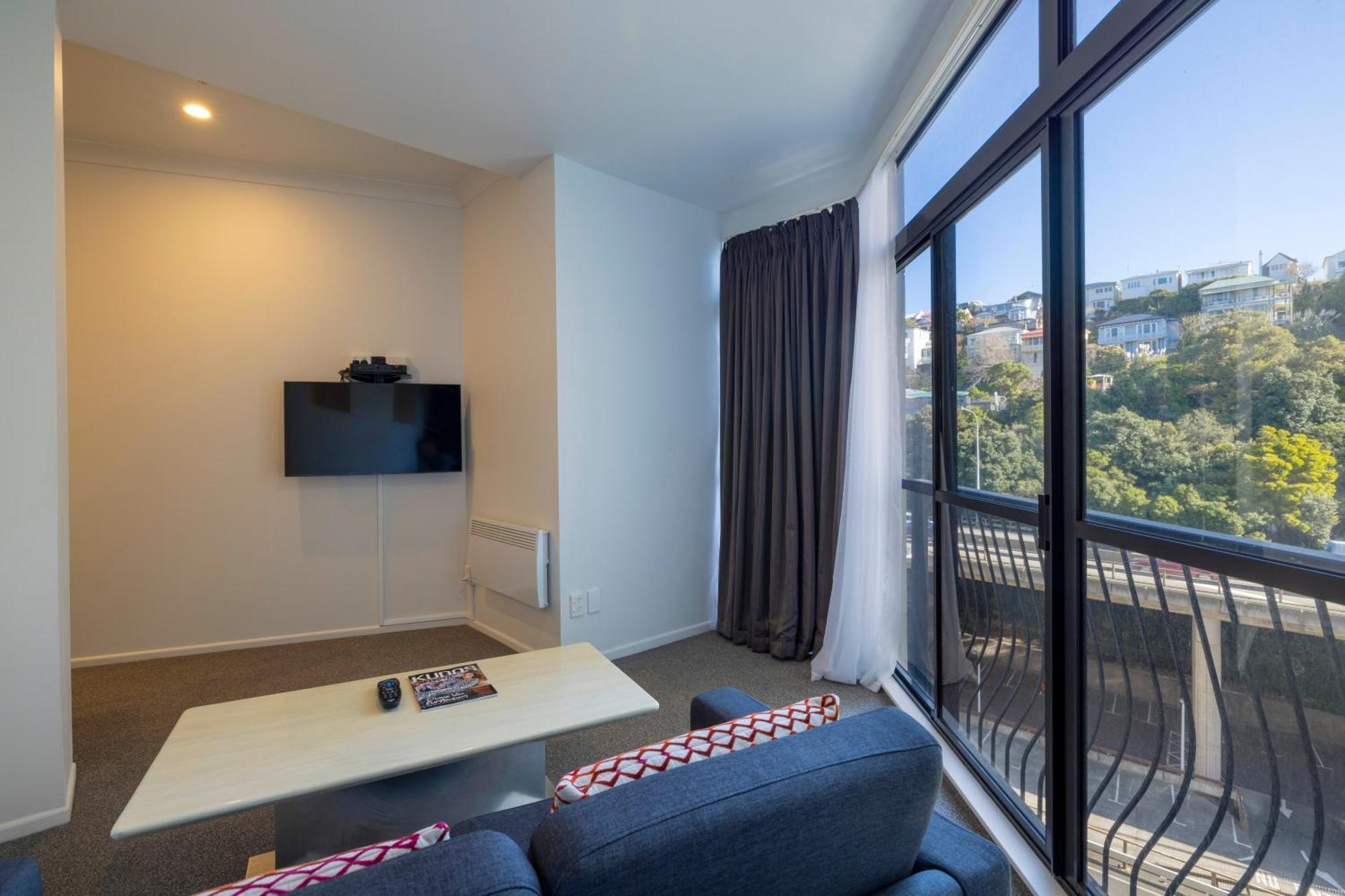 Quest On The Terrace Serviced Apartments Wellington Esterno foto
